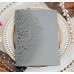 3D Wedding Invitation Card Laser-hollowed Design Silvery